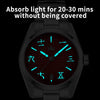 Orologio automatico AddiesKIN K011 da 38 mm con quadrante a motivo "lingotto" e movimento 9015