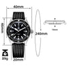 ADDIESDIVE Orologio Subacqueo Automatico Milsub AD2056