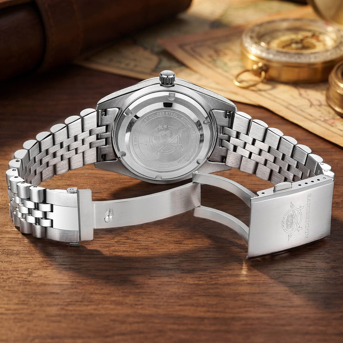 ADDIESDIVE AD2560 Orologio Automatico da Uomo 39mm – Miyota 8215, Vetro Zaffiro e Impermeabilità 200m