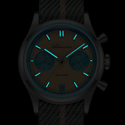 ★Saldi Anniversario★ADDIESDIVE 38mm Orologio cronografo VK64 AD2095