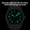 Orologio automatico AddiesKIN K011 da 38 mm con quadrante a motivo "lingotto" e movimento 9015