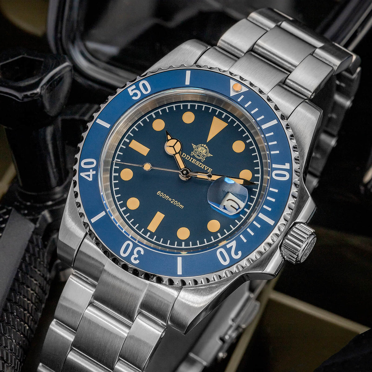 🔥SALDI D'AUTUNNO 🔥 ADDIESDIVE Orologio al Quarzo Retro Sub AD2054