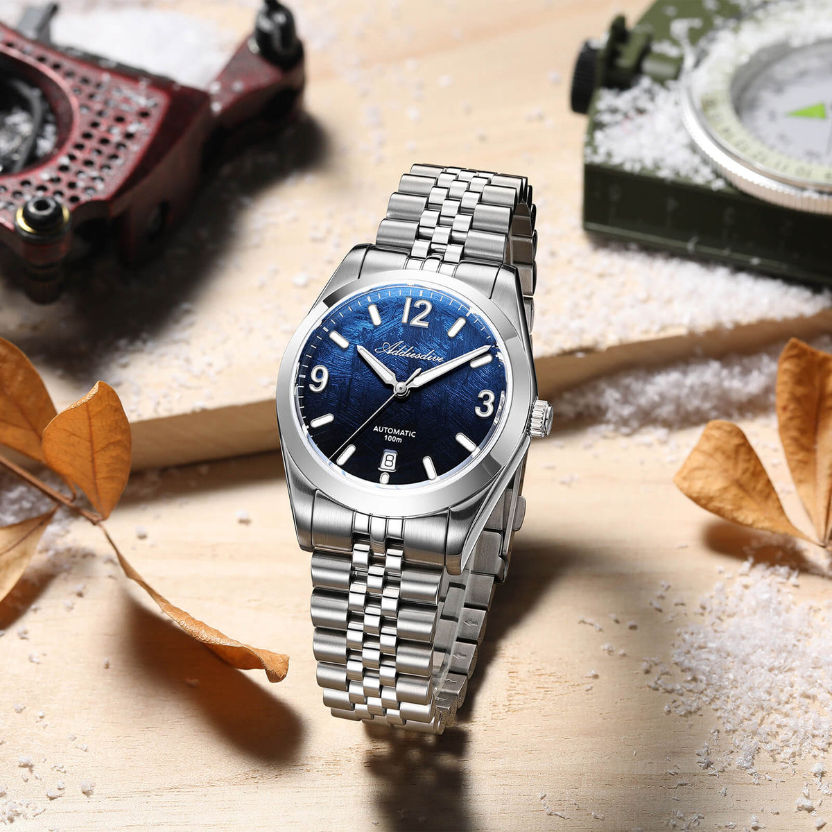 🔥SALDI D'AUTUNNO 🔥 Addiesdive Orologio Automatico di Lusso 39mm AD2547