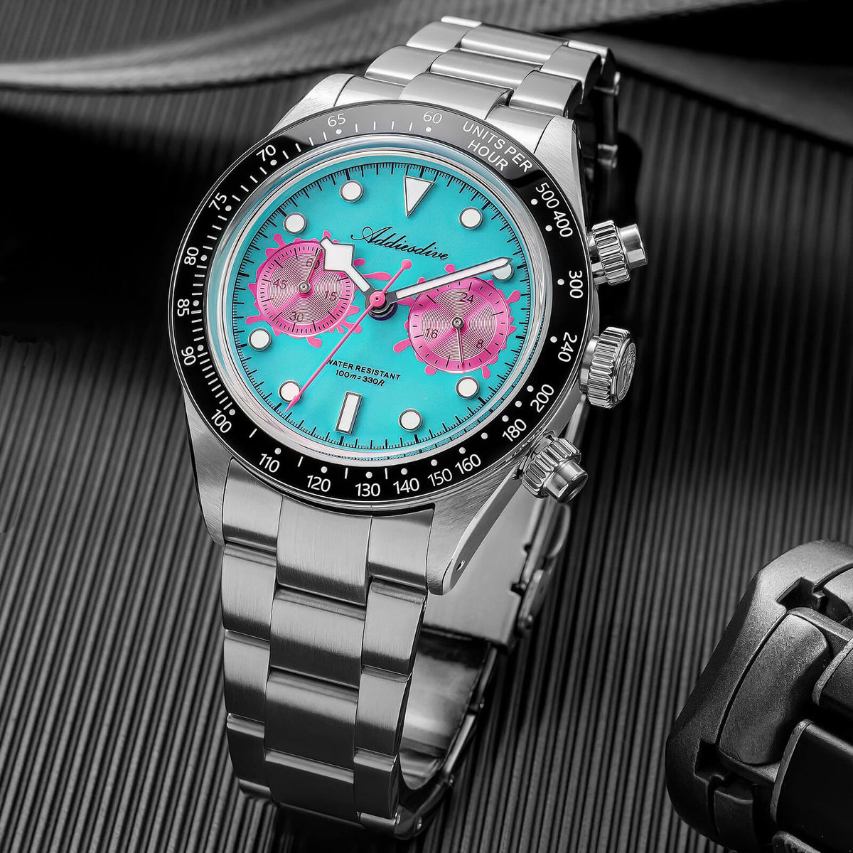 🔥SALDI D'AUTUNNO 🔥 Orologio cronografo ADDIESDIVE 40 mm VK64 AD2520