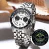 ADDIESDIVE Orologio Cronografo al Quarzo con Quadrante Panda da 41 mm VK64 (AD2034)