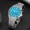 Orologio automatico di lusso AddiesKIN K010 da 40 mm con quadrante in pietra naturale e movimento Miyota 9015