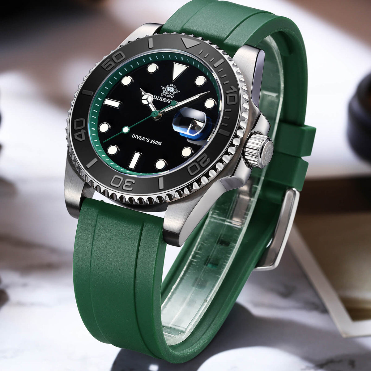 ★Saldi Anniversario★ADDIESDIVE Orologio Sportivo al Quarzo da 41 mm Impermeabile 200 m (AD2040)