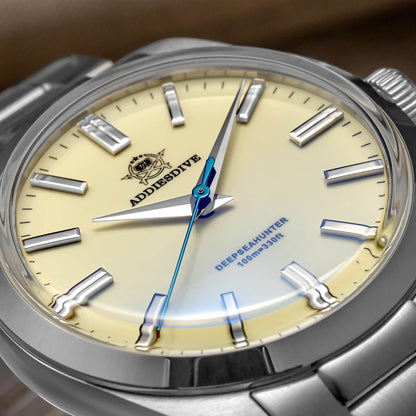 Addiesdive da 36mm Orologio al Quarzo con Cristallo di Zaffiro AD2026