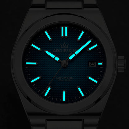 Orologio da uomo ADDIESKIN K004 "Waffle Elegance" automatico 9015