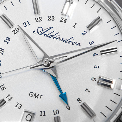 ★Saldi Anniversario★ADDIESDIVE Orologio al Quarzo GMT Elegance Collection AD2065
