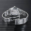 AddiesKIN Orologio da uomo K003 con quadrante effetto ghiaccio crepato, 38 mm, movimento Miyota 9015