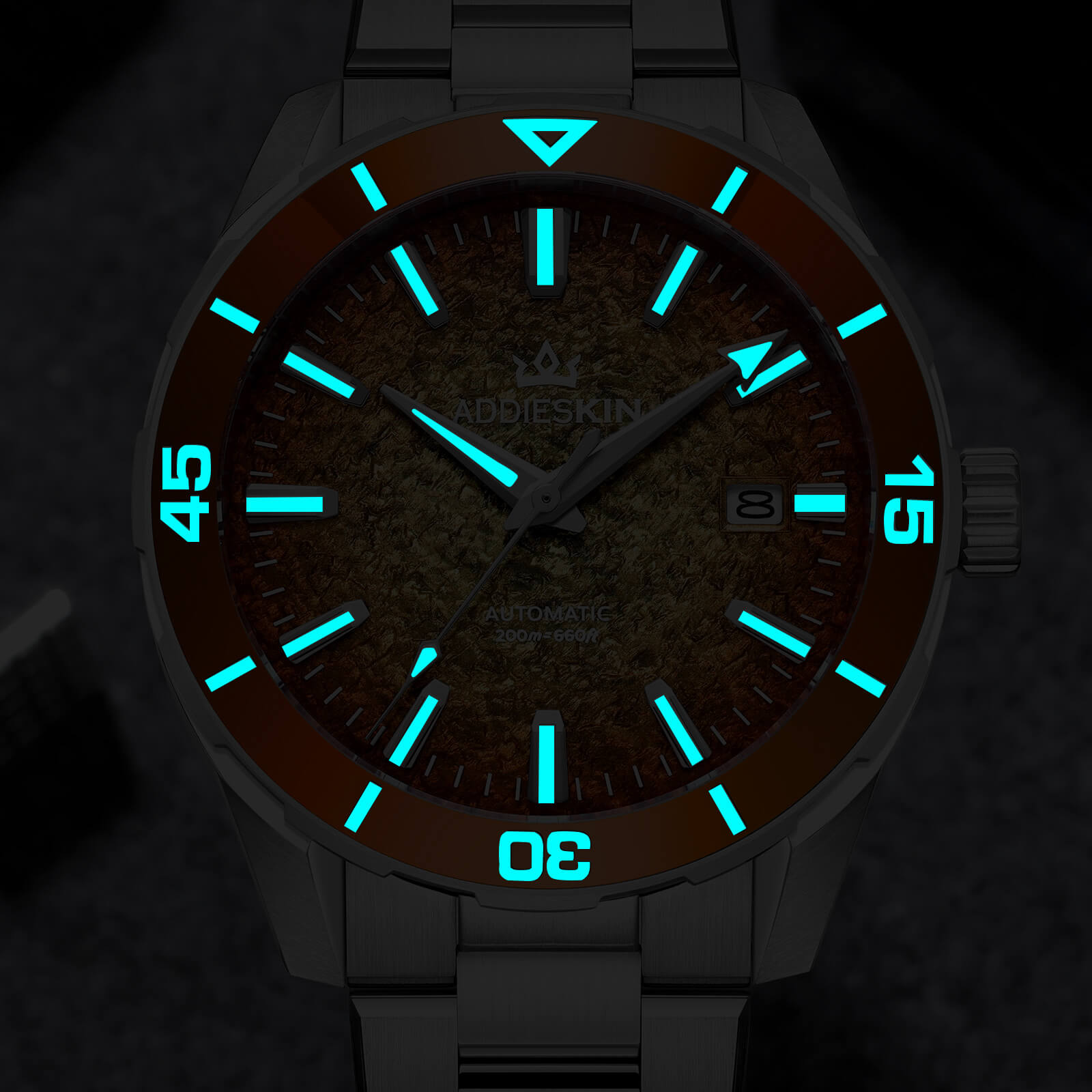 ★Saldi Anniversario★Orologio da uomo AddiesKIN di lusso da 40 mm con movimento Miyota 9015, modello K005