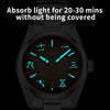 Orologio automatico AddiesKIN K011 da 38 mm con quadrante a motivo "lingotto" e movimento 9015