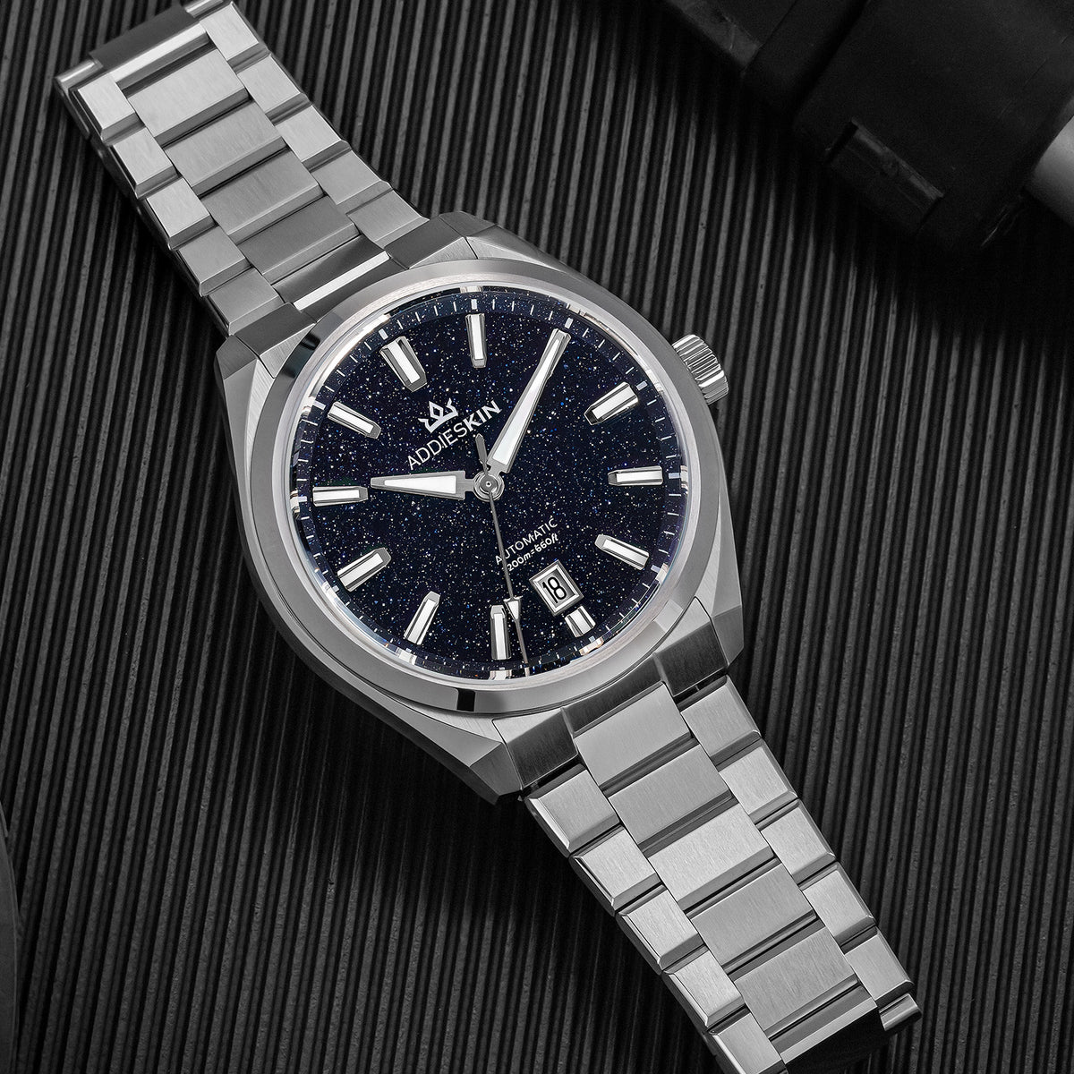🔥SALDI D'AUTUNNO 🔥 Orologio automatico di lusso AddiesKIN K010 da 40 mm con quadrante in pietra naturale e movimento Miyota 9015