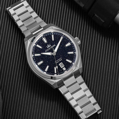 🔥SALDI D'AUTUNNO 🔥 Orologio automatico di lusso AddiesKIN K010 da 40 mm con quadrante in pietra naturale e movimento Miyota 9015