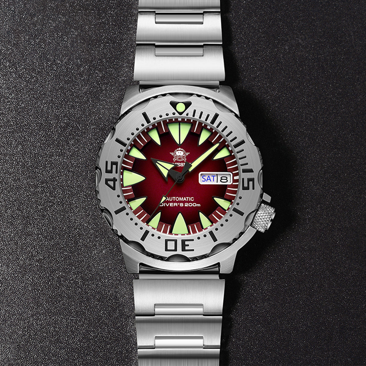 🔥SALDI D'AUTUNNO 🔥 Orologi automatici da sub ADDIESDIVE® Monster da uomo (AD2103)