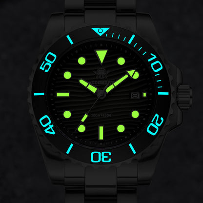 🔥SALDI D'AUTUNNO 🔥Orologio subacqueo al quarzo Addiesdive da 41 mm con quadrante a trama "deserto" AD2537