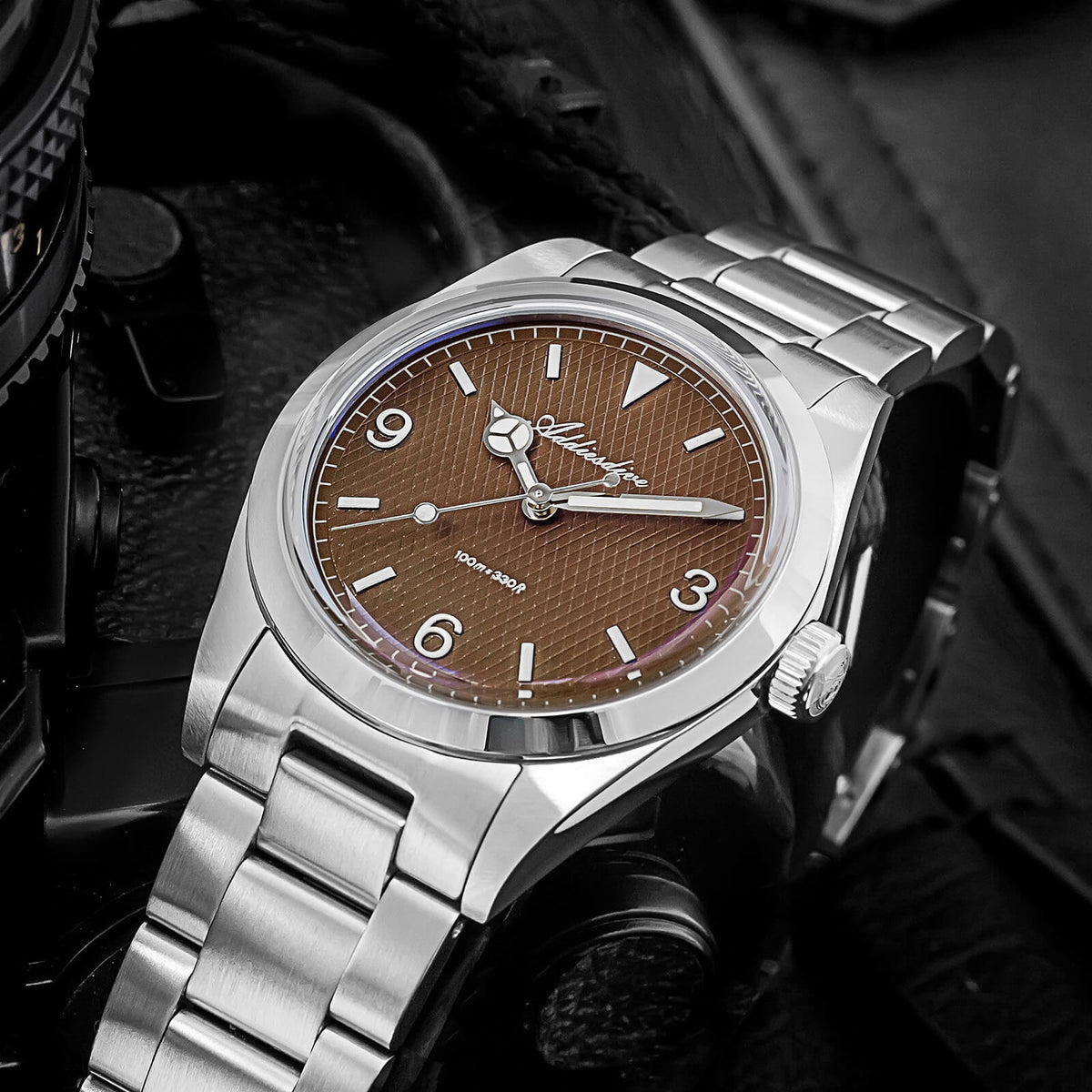 ★Saldi Anniversario★Orologio subacqueo ADDIESDIVE Explore da 36 mm, orologio al quarzo VH31 AD2096
