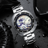 Orologio subacqueo ADDIESIVE con vetro zaffiro sintetico e quadrante luminoso 200M H8-Surf