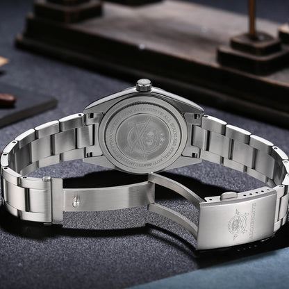 Addiesdive da 36mm Orologio al Quarzo con Cristallo di Zaffiro AD2026