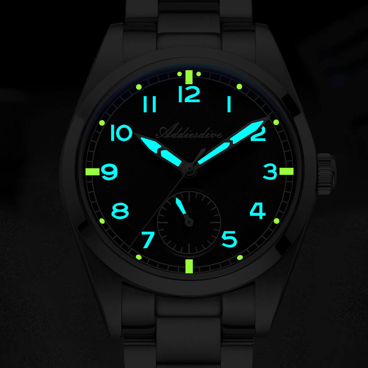 ★Speciali settimanali★Orologio da pilota vintage ADDIESDIVE 36 mm VH60 (AD2099)