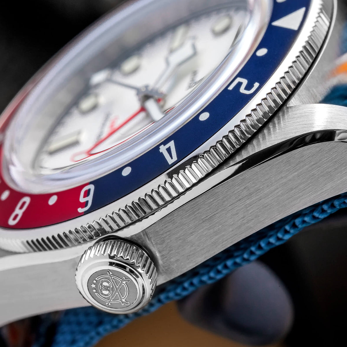 ★Saldi Anniversario★ADDIESDIVE 39mm Orologio al Quarzo BB58 GMT AD2044
