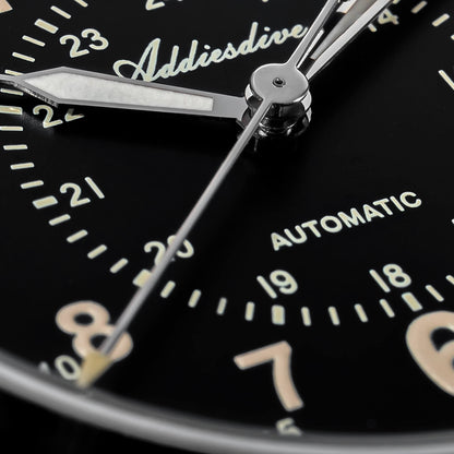 ★Magazzino Italia★ADDIESDIVE Orologio automatico in cristallo di zaffiro da 39 mm Orologio da campo AD2074