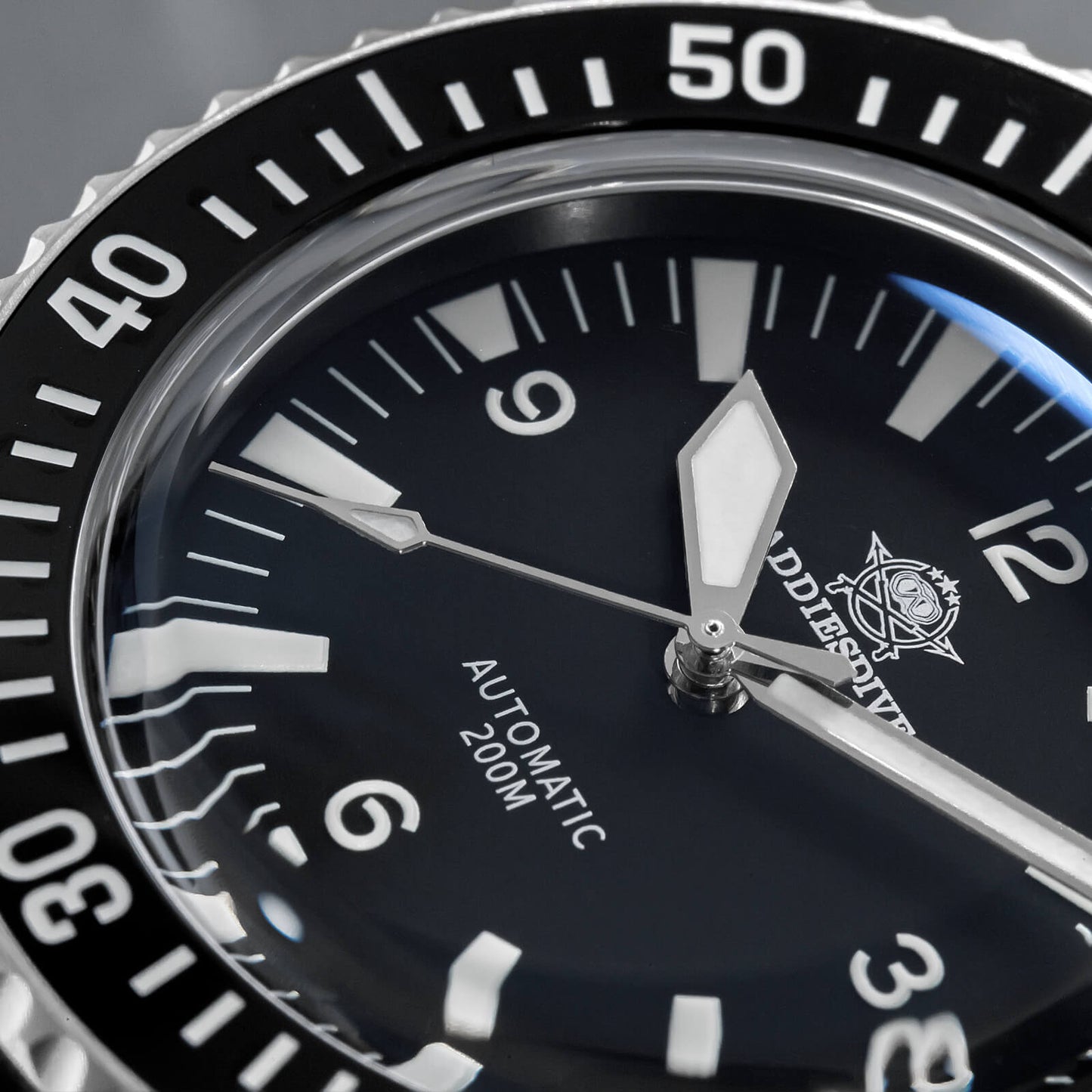 ADDIESDIVE Orologio Subacqueo Automatico Milsub AD2056