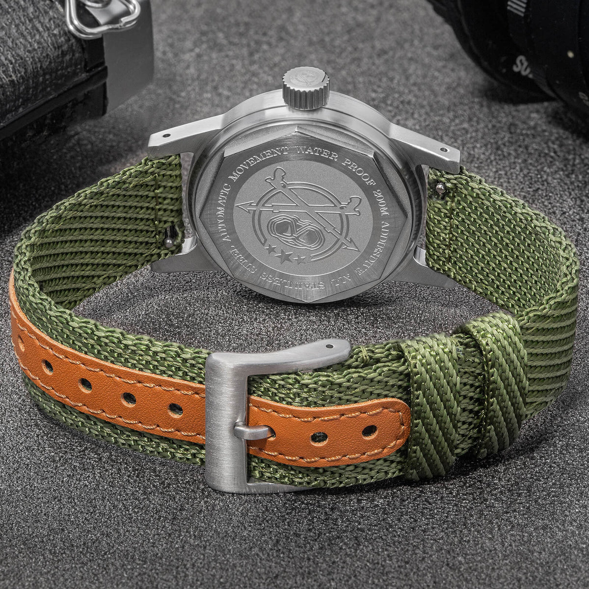 ★Speciale Capodanno★ADDIESDIVE Orologio Meccanico Vintage 36mm AD2088