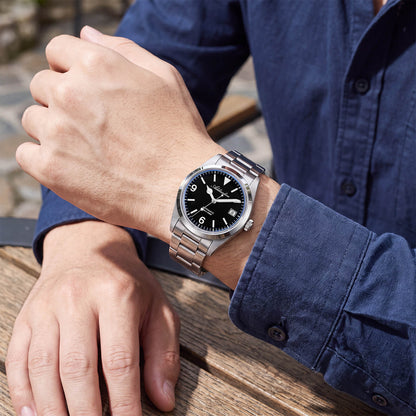 Orologio ADDIESDIVE 36mm AD2556 Automatico Stile Explorer con Movimento ST2130 e Vetro Zaffiro Bombato