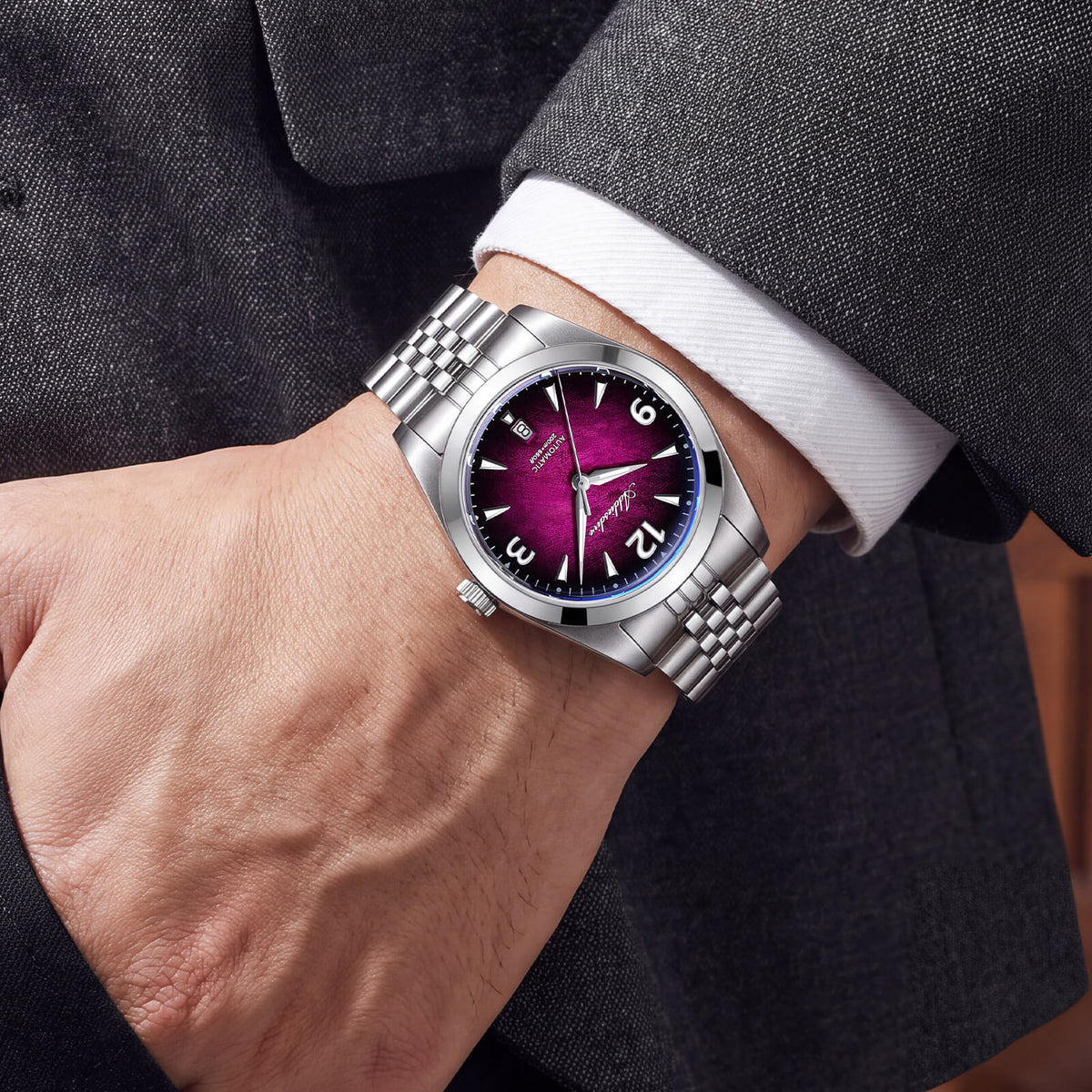 ADDIESDIVE AD2560 Orologio Automatico da Uomo 39mm – Miyota 8215, Vetro Zaffiro e Impermeabilità 200m