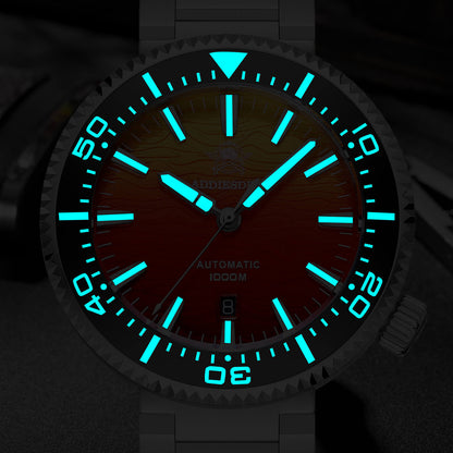 ★Saldi Anniversario★Orologio subacqueo Addiesdive da 46 mm in stile hockey, movimento automatico giapponese AD2526