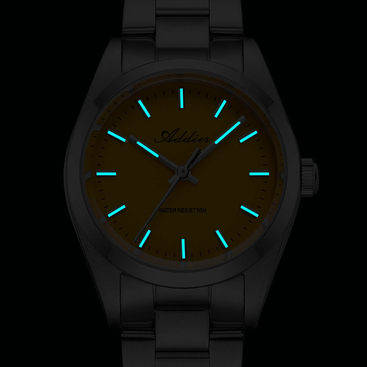 Orologio da donna di lusso Addies, al quarzo, in acciaio inossidabile, 31 mm – AW25903
