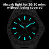 ADDIESDIVE Orologio GMT al quarzo da 38 mm con movimento RONDA 515 (AD2548)