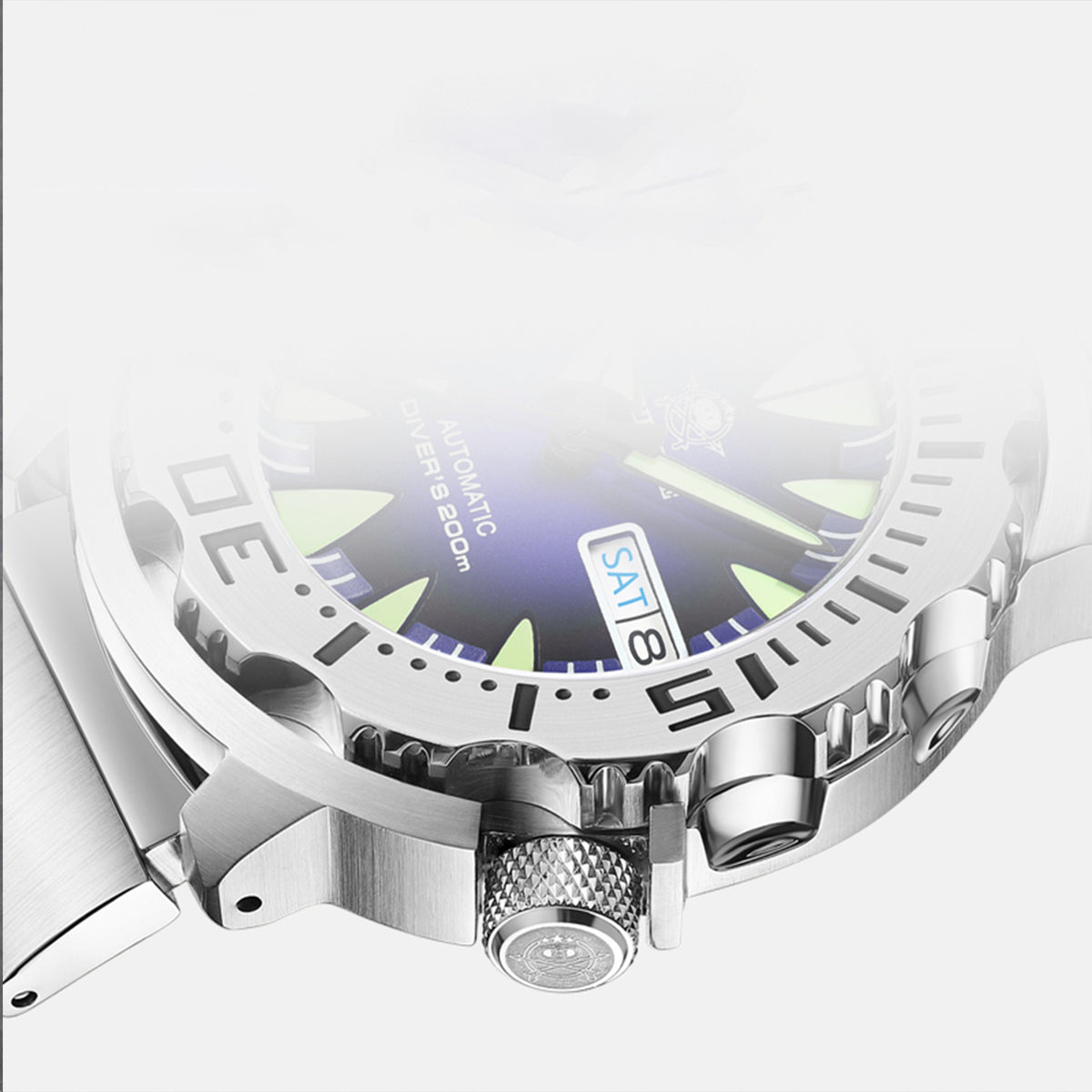🔥SALDI D'AUTUNNO 🔥 Orologi automatici da sub ADDIESDIVE® Monster da uomo (AD2103)