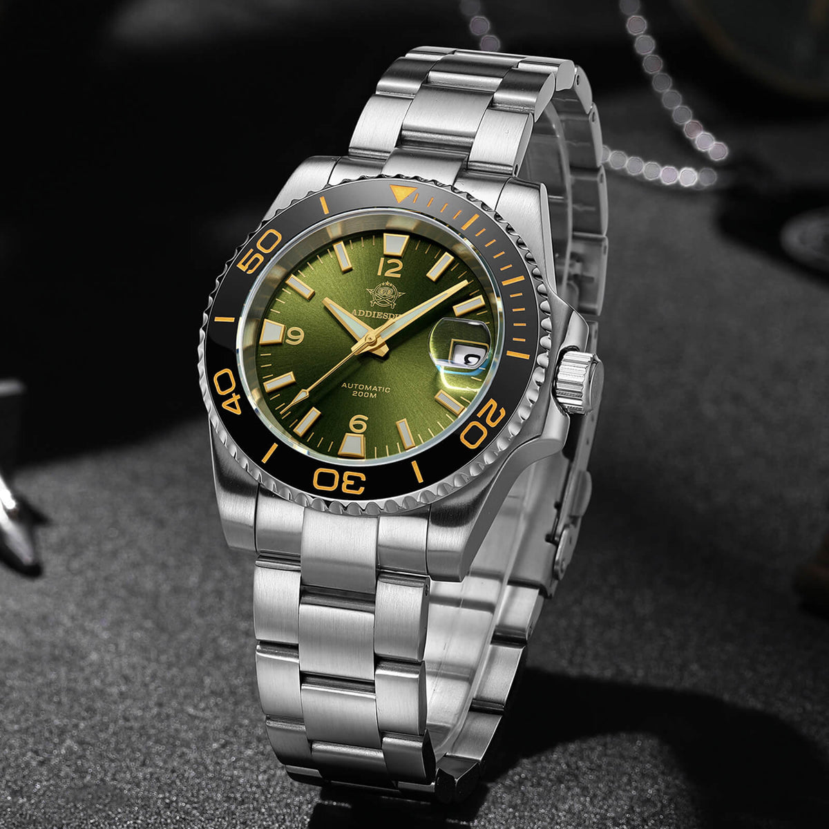 ADDIESDIVE Orologio Subacqueo Retro NH35 Sub AD2085