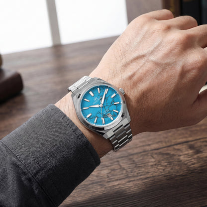 🔥SALDI D'AUTUNNO 🔥 Orologio automatico di lusso AddiesKIN K010 da 40 mm con quadrante in pietra naturale e movimento Miyota 9015