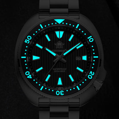★Offerta speciale★ Orologio subacqueo al quarzo da uomo Addiesdive Turtle 41 mm AD2507