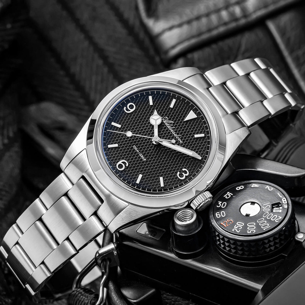 ★Saldi Anniversario★Orologio subacqueo ADDIESDIVE Explore da 36 mm, orologio al quarzo VH31 AD2096