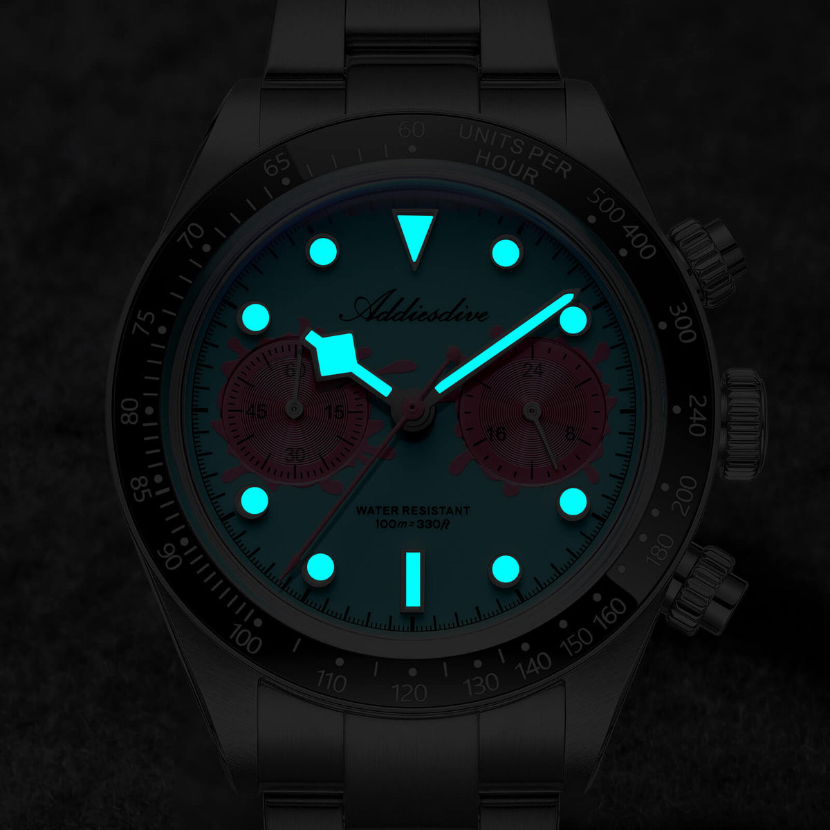 🔥SALDI D'AUTUNNO 🔥 Orologio cronografo ADDIESDIVE 40 mm VK64 AD2520