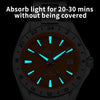 ADDIESDIVE Orologio GMT al quarzo da 38 mm con movimento RONDA 515 (AD2548)