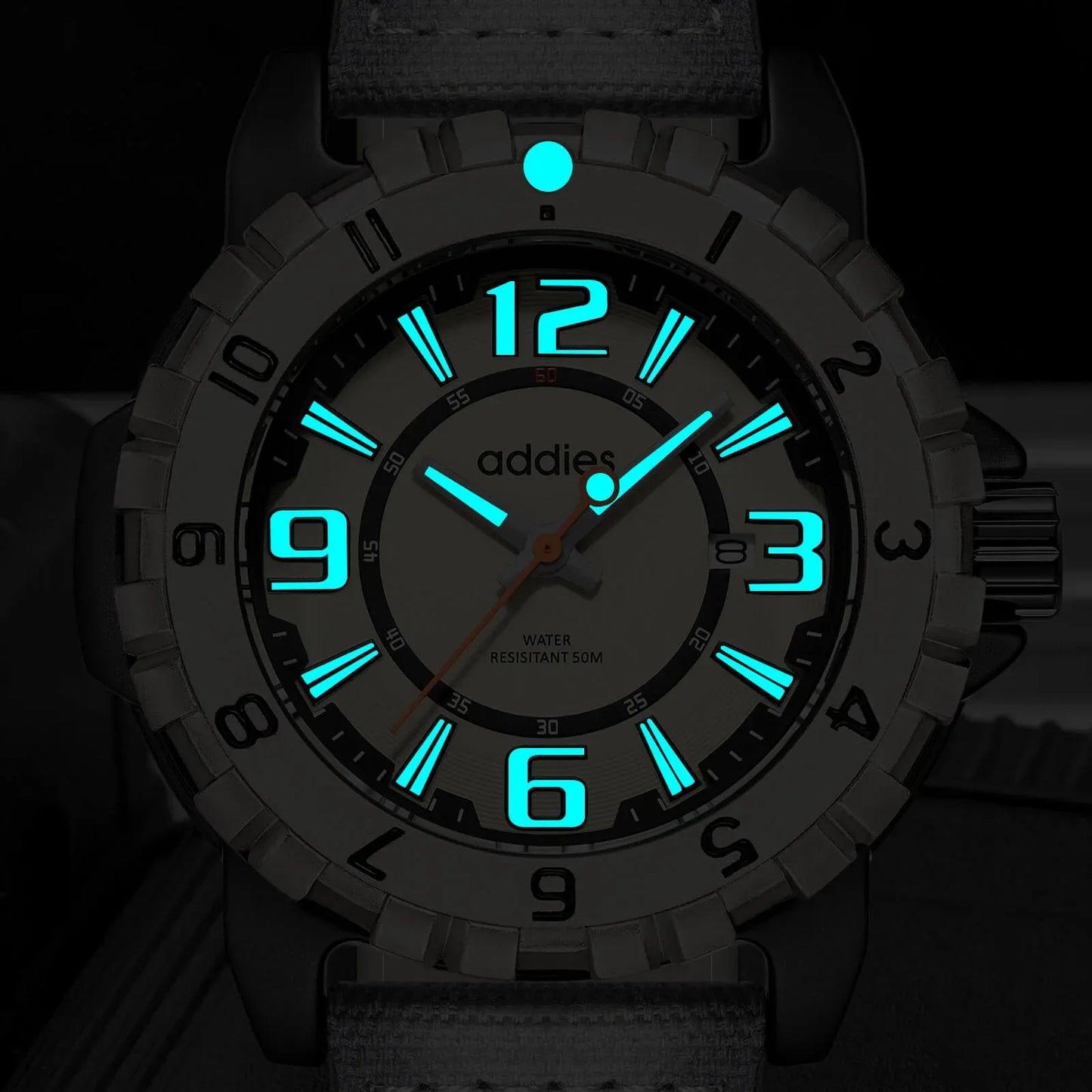 ADDIES Orologio Sportivo al Quarzo MY-057, Impermeabile Fino a 50 m
