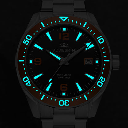 AddiesKIN Orologio da uomo di lusso 40 mm con movimento Miyota 9015 – Modello K009