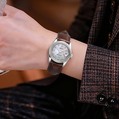 ★Nuovi Arrivi★Orologio da donna Addies da 28 mm con movimento al quarzo di lusso, modello AW25905