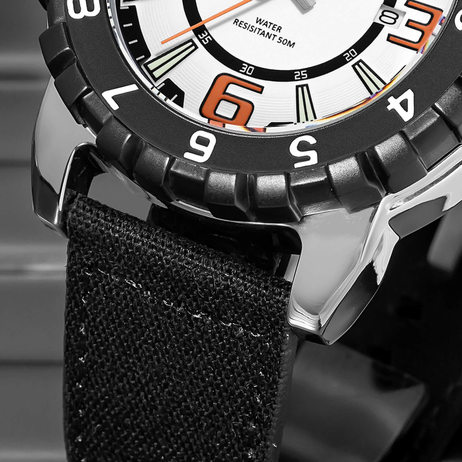 ADDIES Orologio Sportivo al Quarzo MY-057, Impermeabile Fino a 50 m