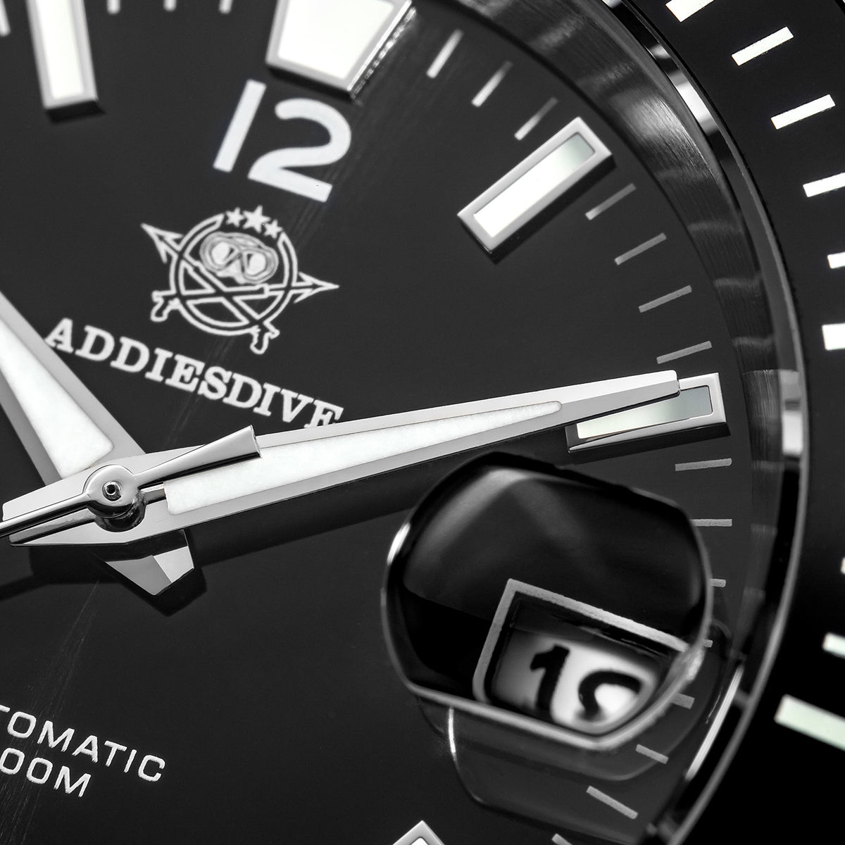 Orologio subacqueo automatico da uomo Addiesdive con BGW9 Super Lume AD2085