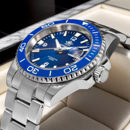 Orologio subacqueo automatico da uomo Addiesdive con BGW9 Super Lume AD2085