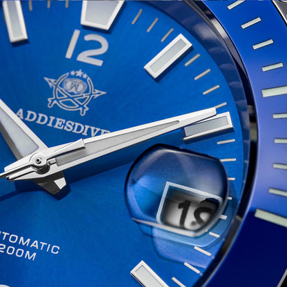 Orologio subacqueo automatico da uomo Addiesdive con BGW9 Super Lume AD2085