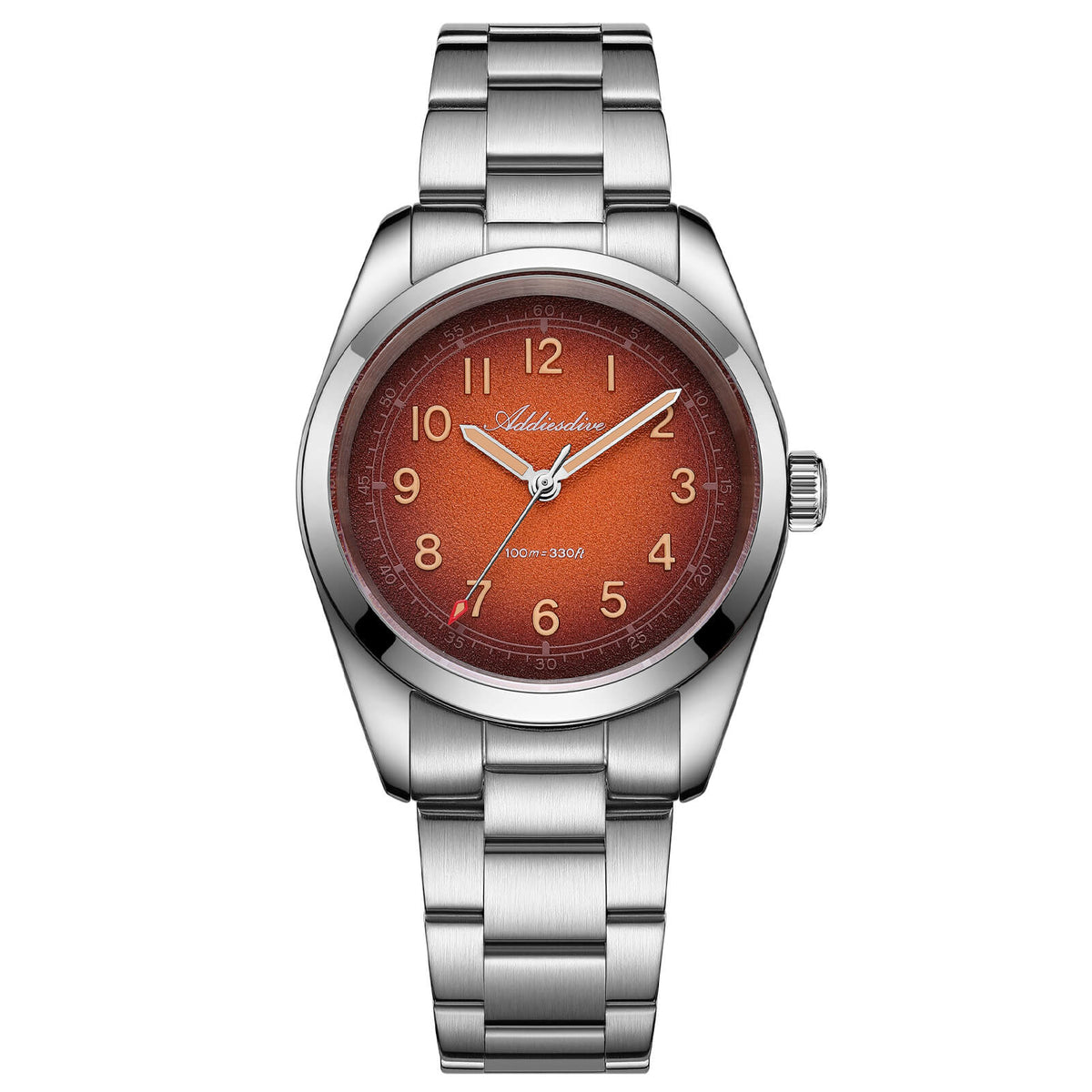 ADDIESDIVE 36mm Orologio al Quarzo di Lusso AD2553 (Copy) Arancione