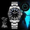 ADDIESDIVE Orologio al Quarzo da 39 mm con Lunetta Girevole Bidirezionale AD2068